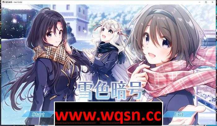 图片[1]-万千少女游戏【纯爱ADV/中文】雪色暗号：Yukiiro Sign 官方中文版+攻略【新作/全CV/4G】 - 万千少女游戏网-万千少女游戏万千少女游戏网