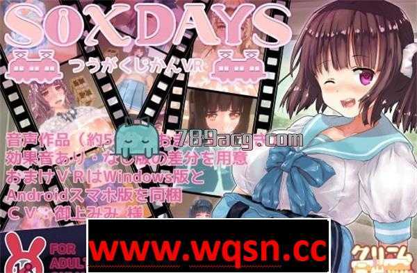 【3D互动/生肉】S○XDAYS ～つうがくじかんVR～ DL正式版【PC+安卓/600M】 - 万千少女游戏网-万千少女游戏万千少女游戏网