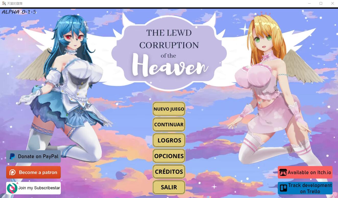 [SLG/汉化] 天堂的淫荡腐败 The Lewd Corruption of the Heaven v0.1.5 Alpha PC+安卓汉化版 [多空/2.7G] - 万千少女游戏网-万千少女游戏万千少女游戏网