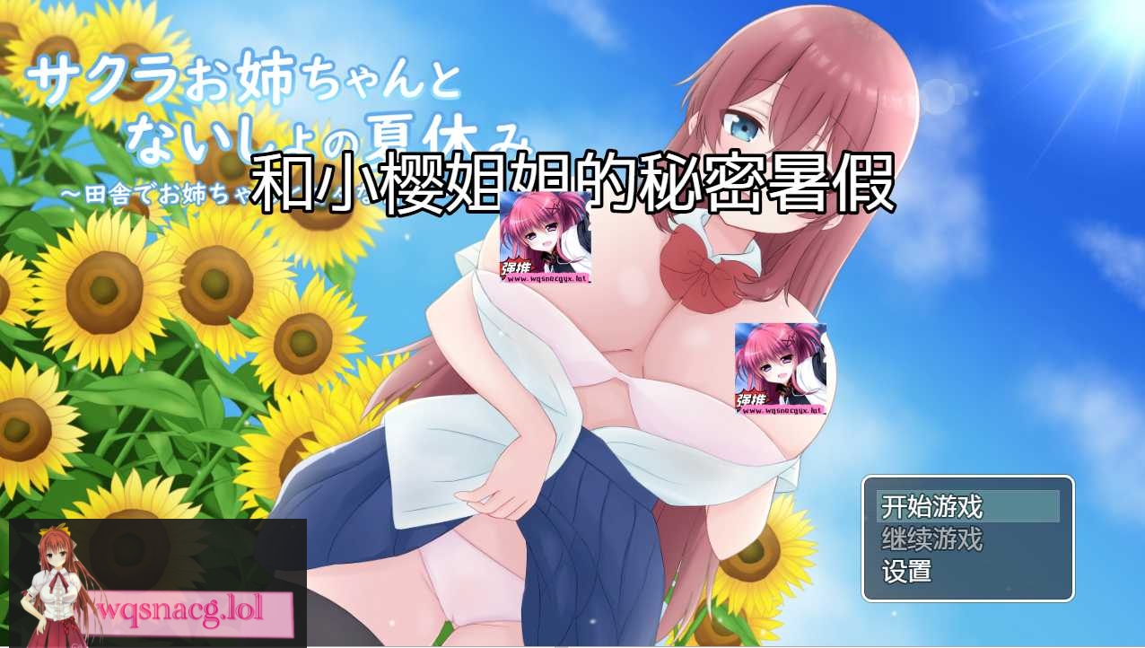 [日系RPG/汉化] 和小樱姐姐的秘密暑假 サクラお姉ちゃんとないしょの夏休み PC+安卓汉化版 1.2G - 万千少女游戏网-万千少女游戏万千少女游戏网